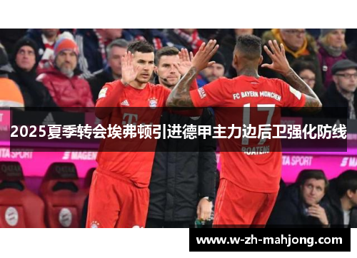 2025夏季转会埃弗顿引进德甲主力边后卫强化防线 2025夏季转会埃弗顿引进德甲主力边后卫强化防线